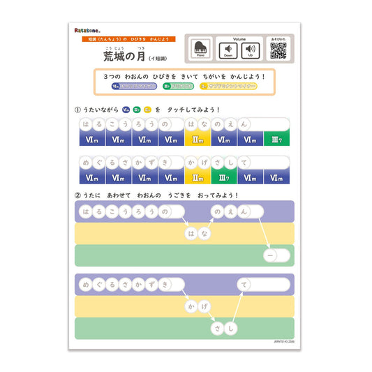 Ratatone  楽譜 短調シリーズ：荒城の月